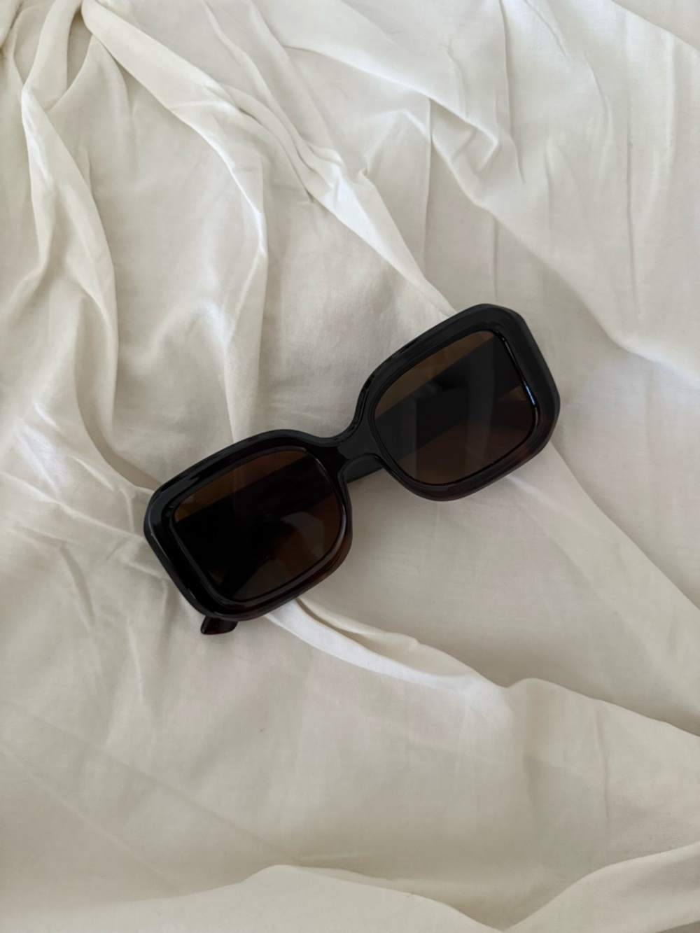 Square Squoval Brown Women’s Sunglasses